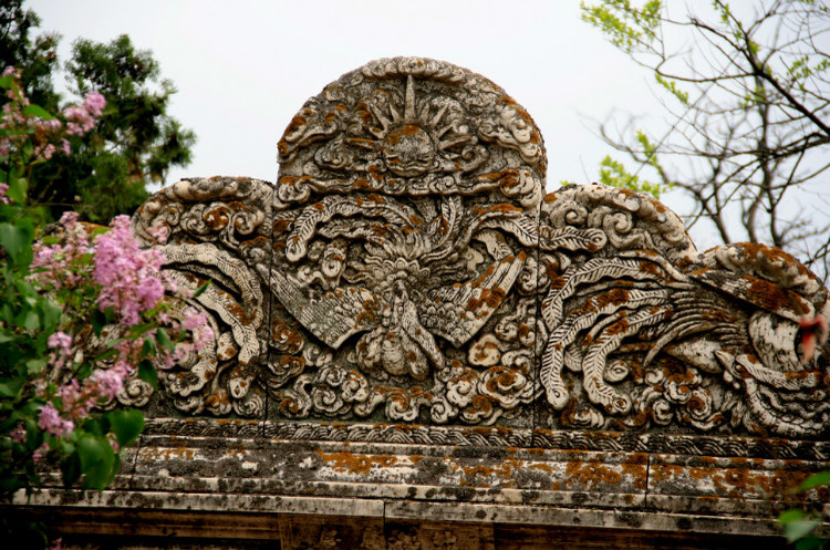 民國石雕精品:大連清泉寺漢白玉詩屏(民國) - 安東老王 - 福成中華